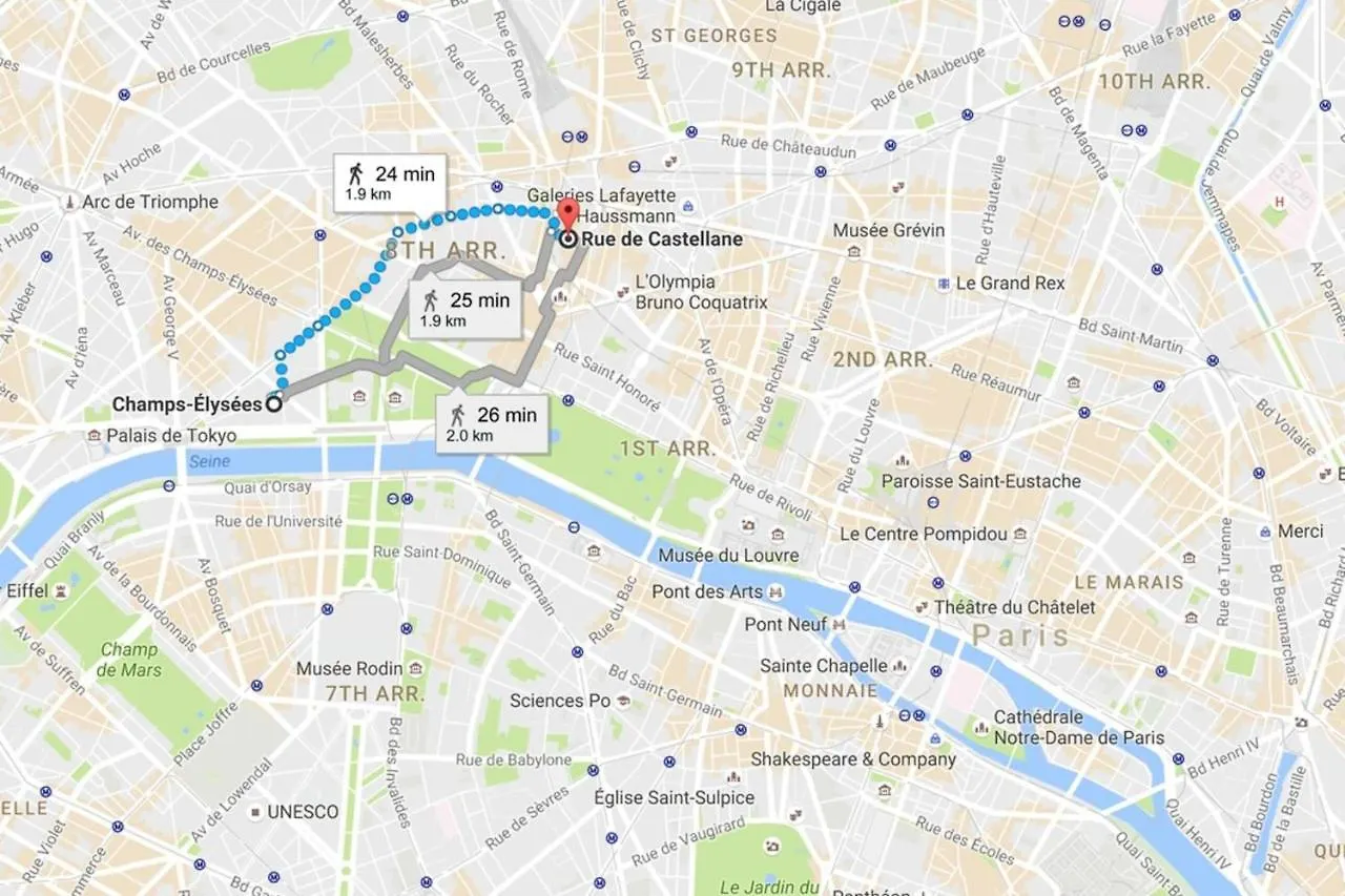 Luminous 1 Bedroom Apartment A Madeleine Paris 0*,